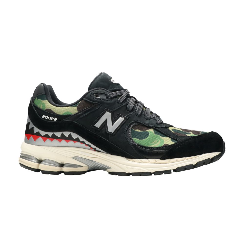 New Balance BAPE x 2002R 'Apes Together Strong - Black Camo' | Men's Size 12