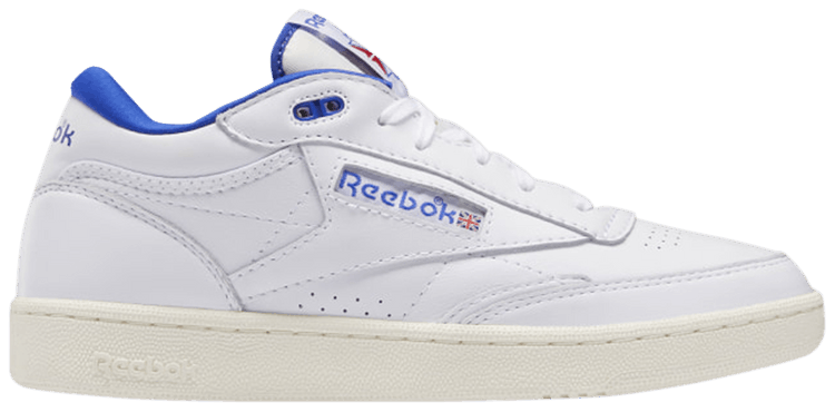 Reebok Club C Mid 2 Vintage White Bright Cobalt