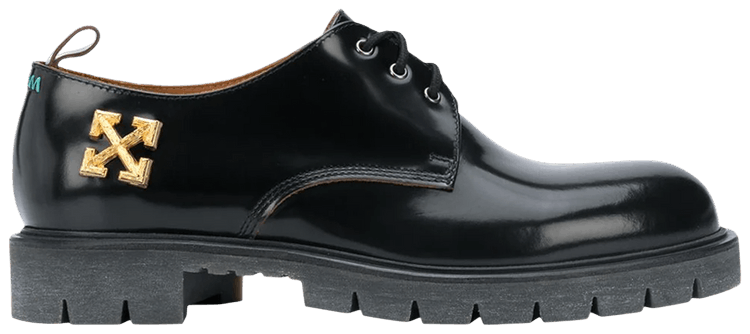 Off White Arrow Derby Black