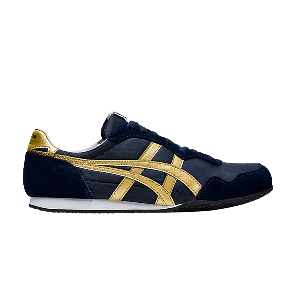 Pre-owned Onitsuka Tiger Serrano 'midnight Pure Gold' In Blue