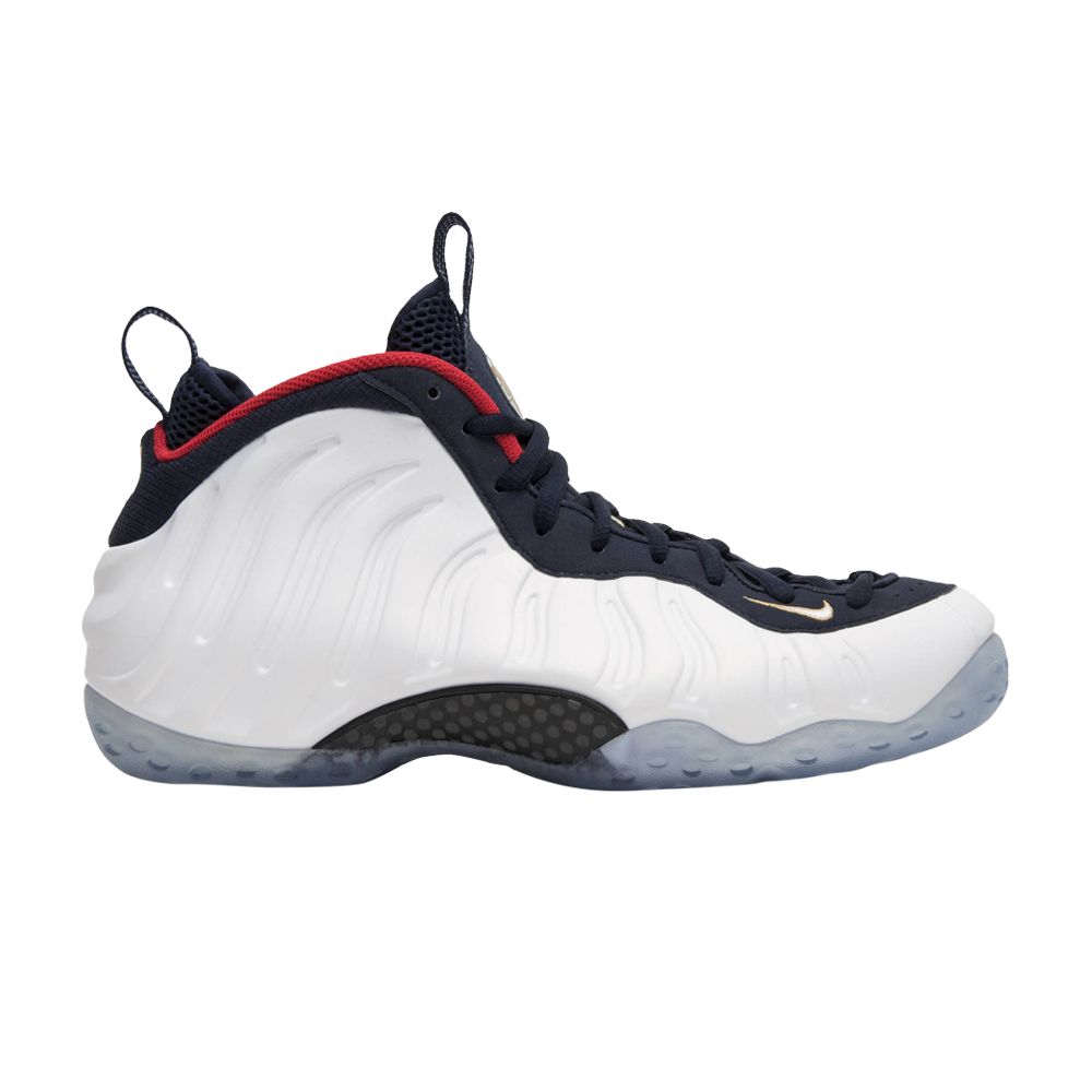 Nike Air Foamposite One Premium 'Olympic' Special Box | White | Men's Size 12.5 - 575420-400-SB