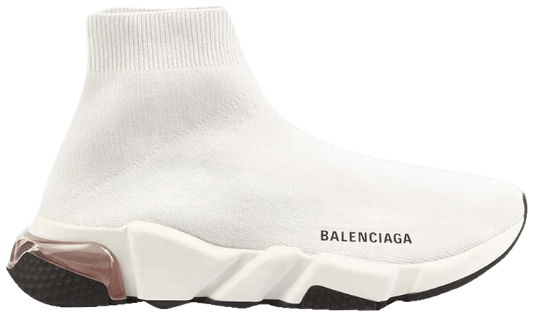 Buy Balenciaga Wmns Speed Sneaker Clear Sole White 607543