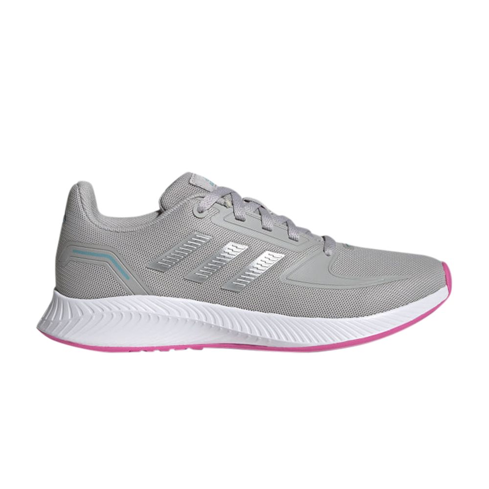 Pre-owned Adidas Originals Adidas Runfalcon 2.0 J 'grey Screaming Pink' | Kid's Size 5