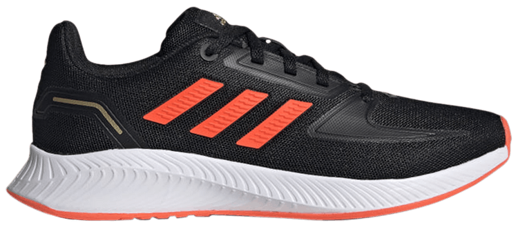 Adidas Runfalcon 20 J Black Solar Red