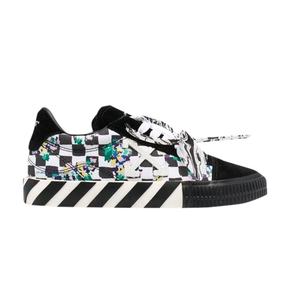 Pre-owned Off-white Wmns Vulc Sneaker 'black White Check Digi Camo' | Women's Size 37