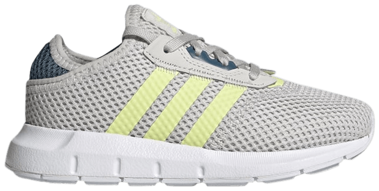 Adidas Swift Run X Little Kid Grey Pulse Yellow
