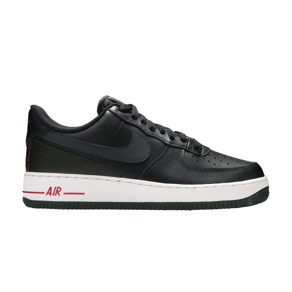 Nike Air Force 1 Low 'Technical Stitch - Bred' | Black | Men's Size 14