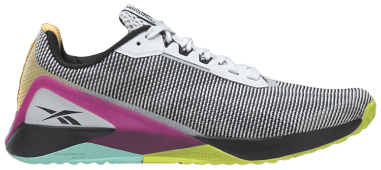 Reebok Wmns Nano X1 Grit White Black Pursuit Pink