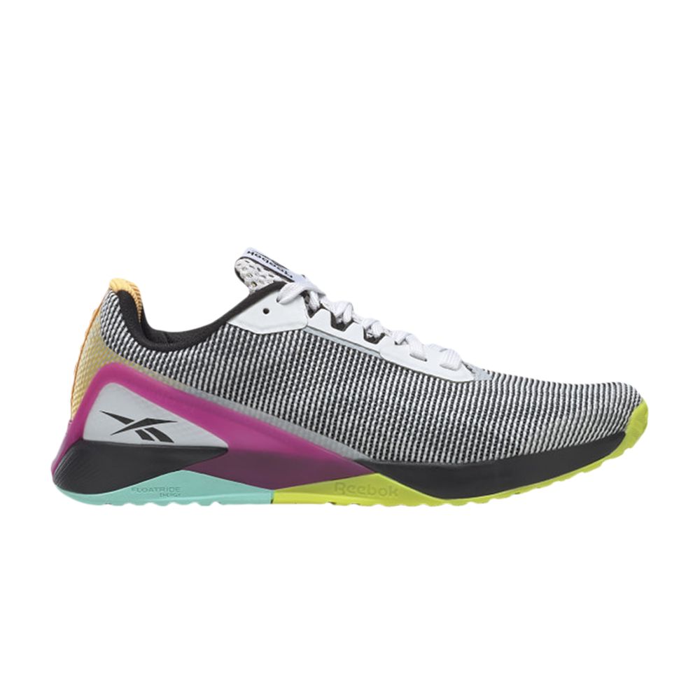 REEBOK WMNS NANO X1 GRIT 'WHITE BLACK PURSUIT PINK'