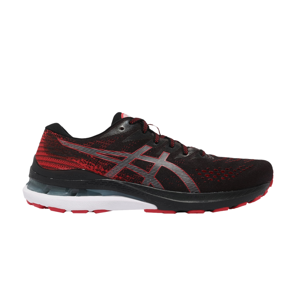 Pre-owned Asics Gel Kayano 28 2e Wide 'black Electric Red'
