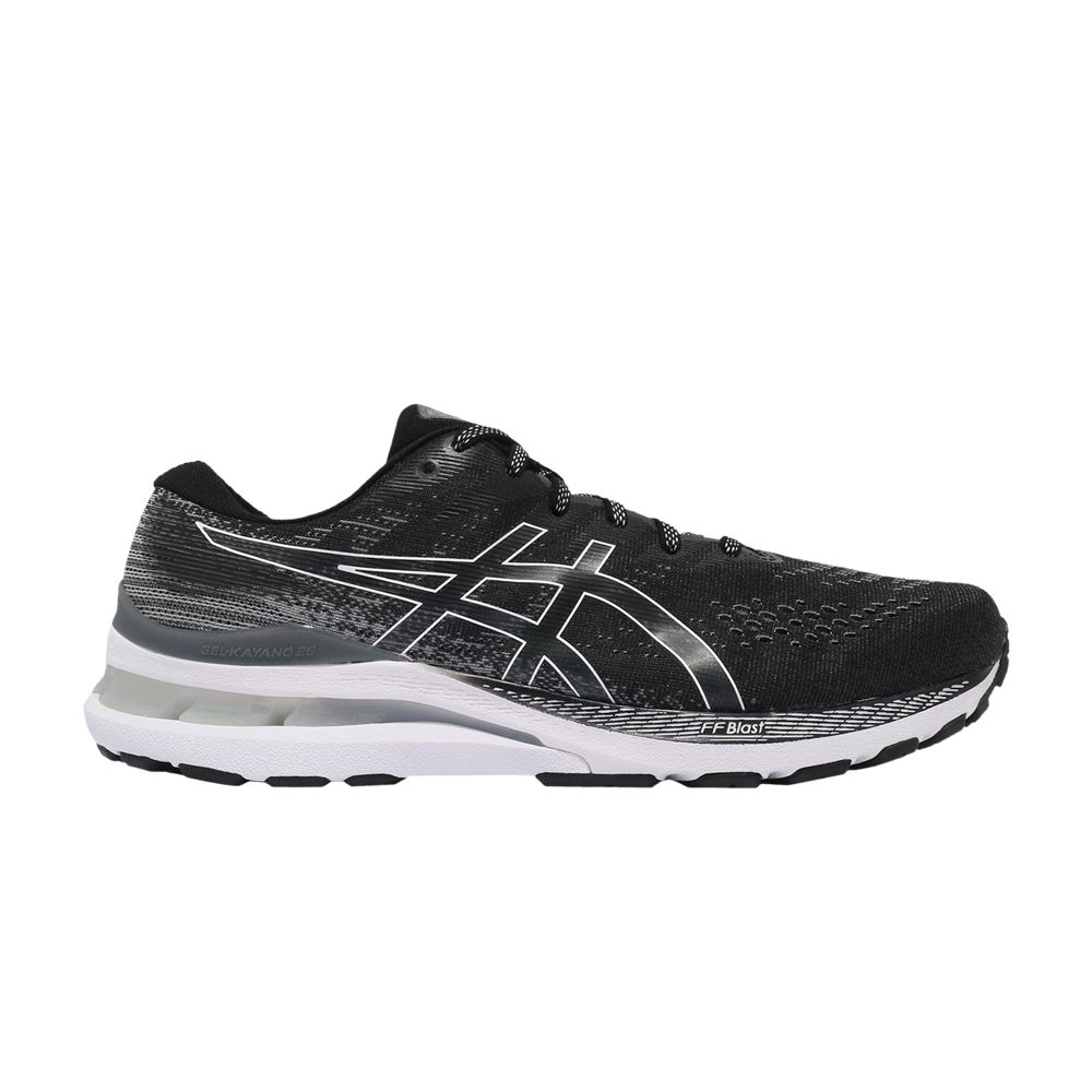ASICS GEL KAYANO 28 2E WIDE 'BLACK WHITE'