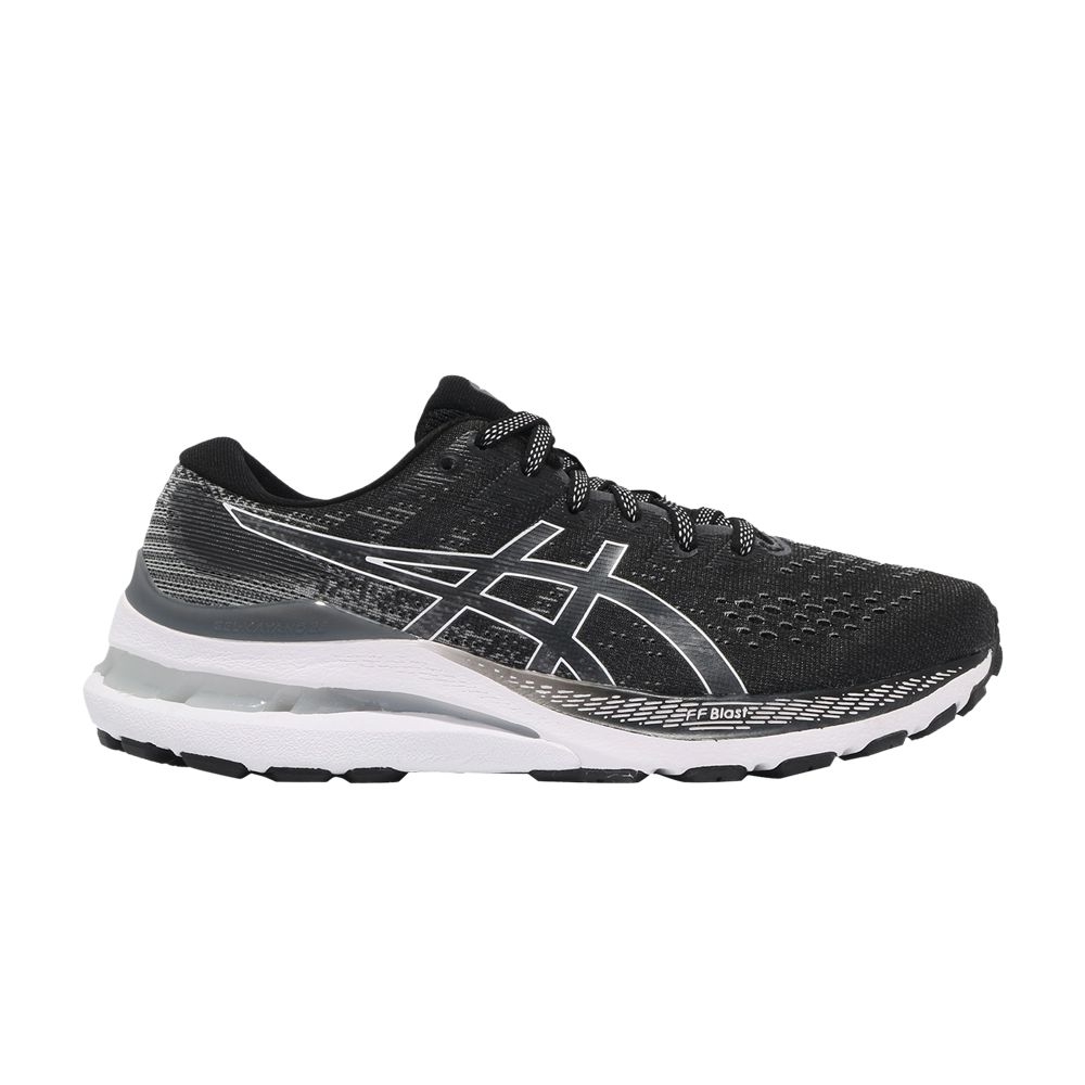 ASICS WMNS GEL KAYANO 28 WIDE 'BLACK WHITE'