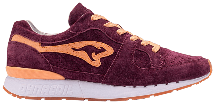 KangaROOS Coil R1 Shiraz Made in Germany Burgundy Peach