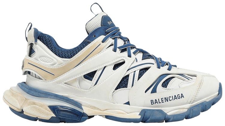 Balenciaga Wmns Track Sneaker White Blue
