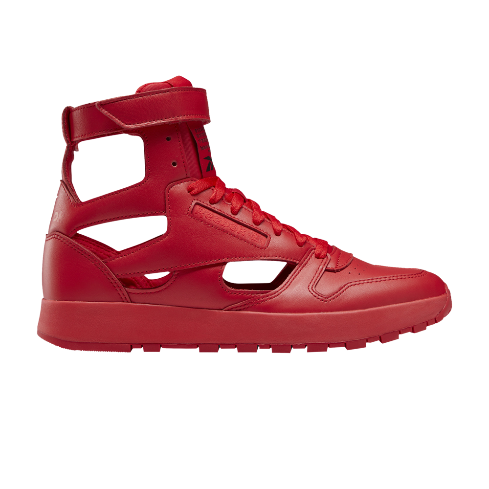 Pre-owned Reebok Maison Margiela X Classic Leather Tabi High 'vector Red'