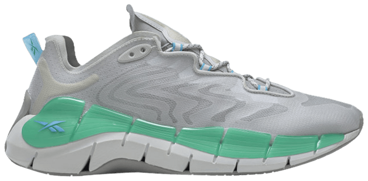 Reebok Zig Kinetica 2 Pure Grey Future Teal