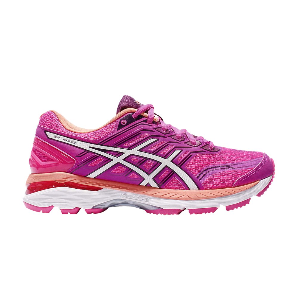 Pre-owned Asics Wmns Gt 2000 5 'dark Purple' In Pink