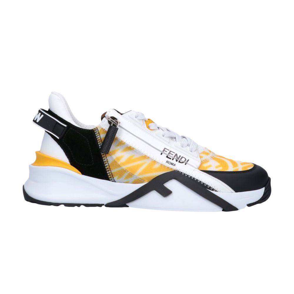 Pre-owned Fendi Wmns Flow Ff Motif Low 'yellow'
