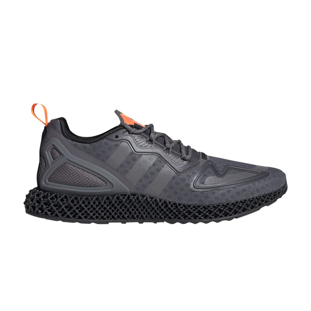 ADIDAS ORIGINALS ZX 2K 4D 'GREY SOLAR ORANGE'