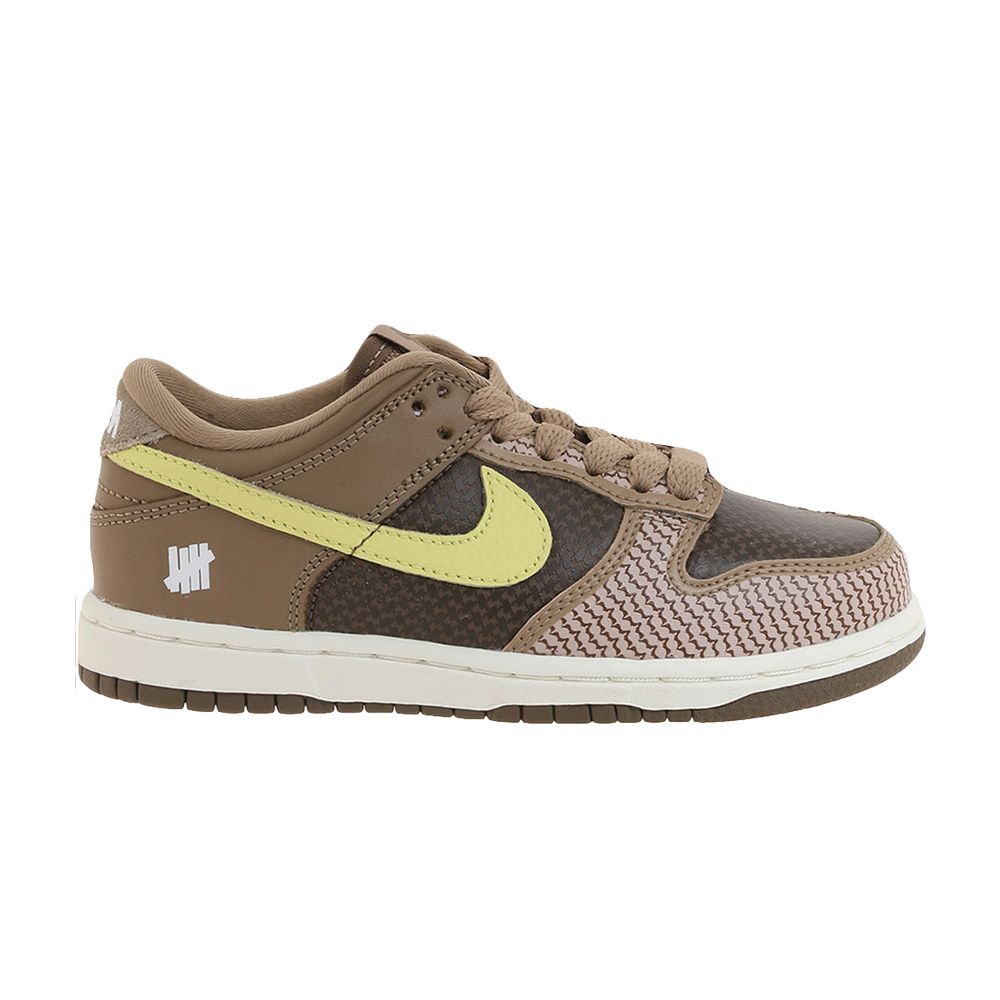 Pre-owned Nike Undefeated X Dunk Low Sp Ps 'canteen' | Brown | Kid's Size 13.5