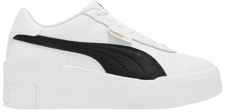 Puma Wmns Cali Wedge White Black