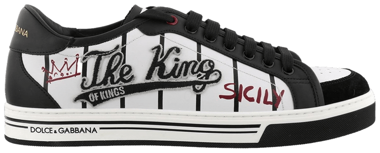Buy Dolce & Gabbana Roma Embroidered 'The King Of Kings Buy Dolce & Gabbana Roma Embroidered 'The King Of Kings