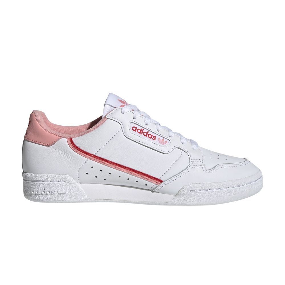 ADIDAS ORIGINALS WMNS CONTINENTAL 80 'WHITE GLOW PINK'