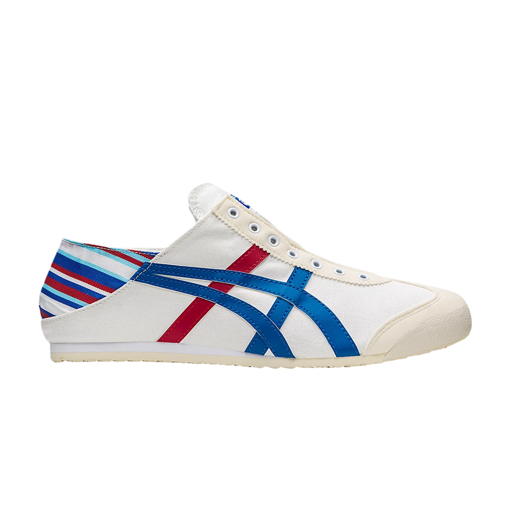 Pre-owned Onitsuka Tiger Mexico 66 Paraty 'white Classic Blue'