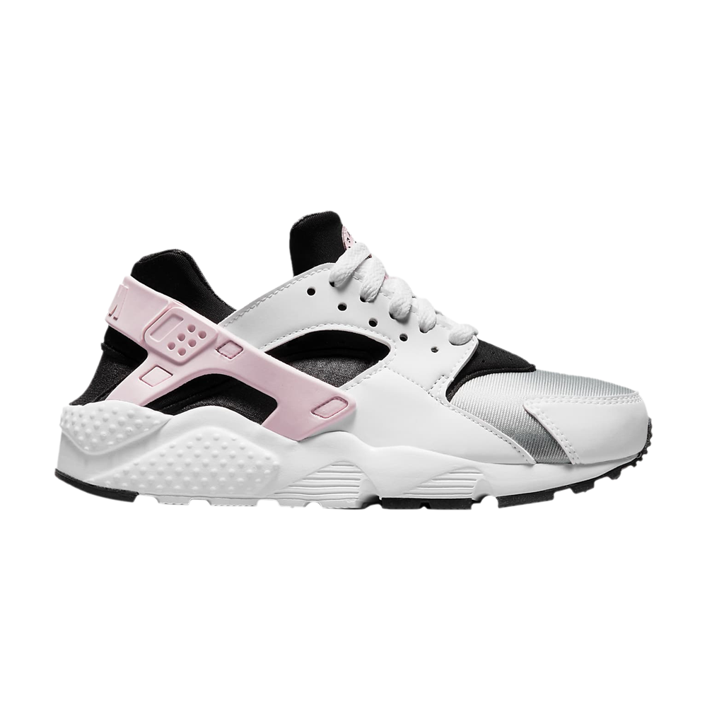 pink grey and white huaraches
