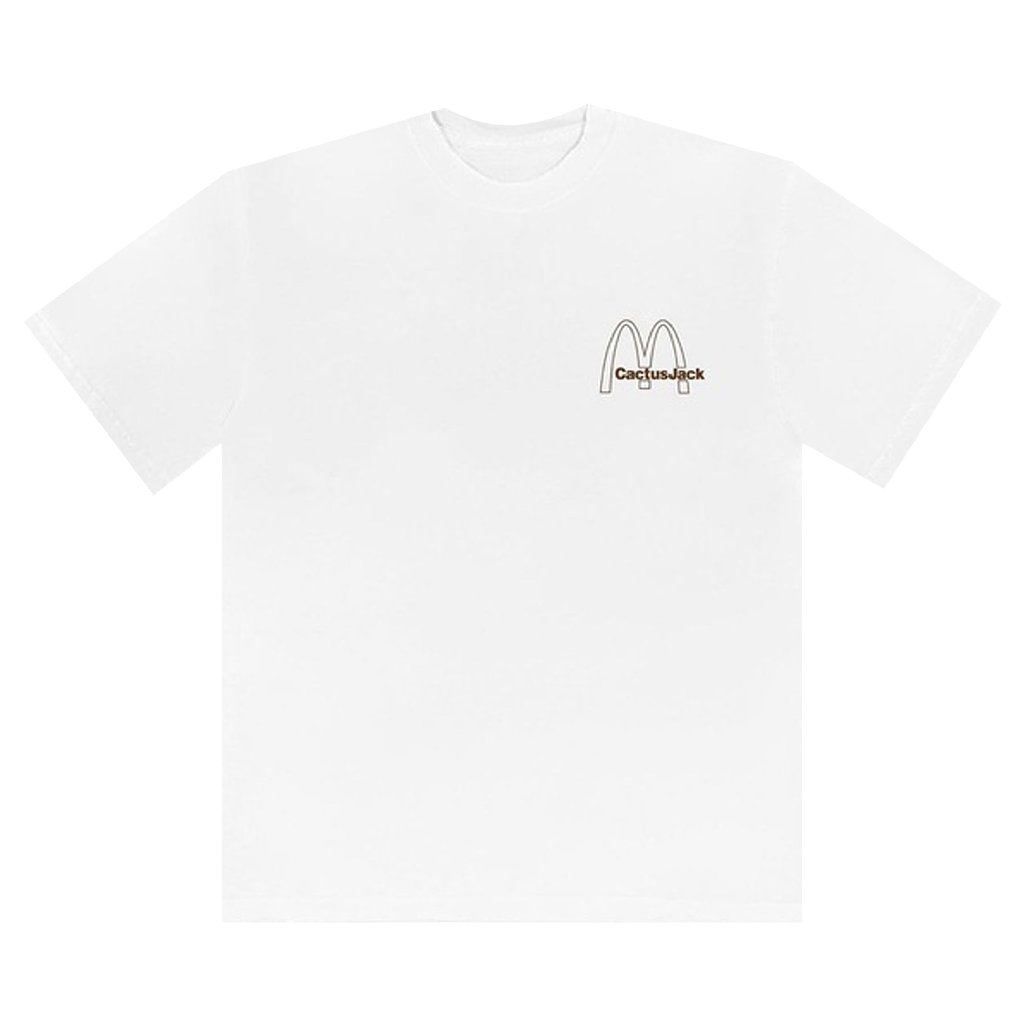 Cactus Jack by Travis Scott Vintage Action T-Shirt 'White' | Men's Size 2XL