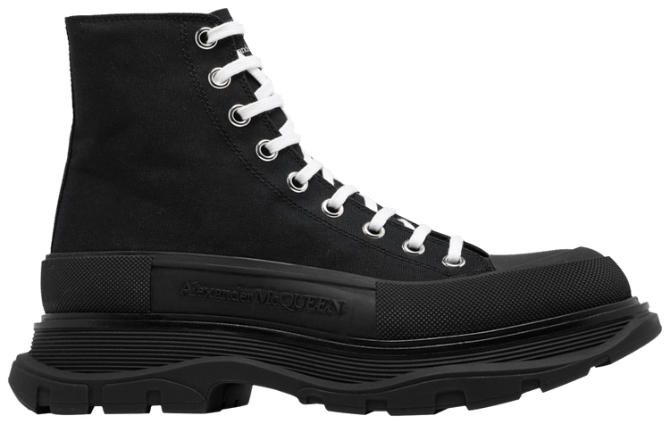 Alexander McQueen Tread Slick Boots Black