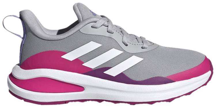 Adidas FortaRun Lace J Grey Shock Pink