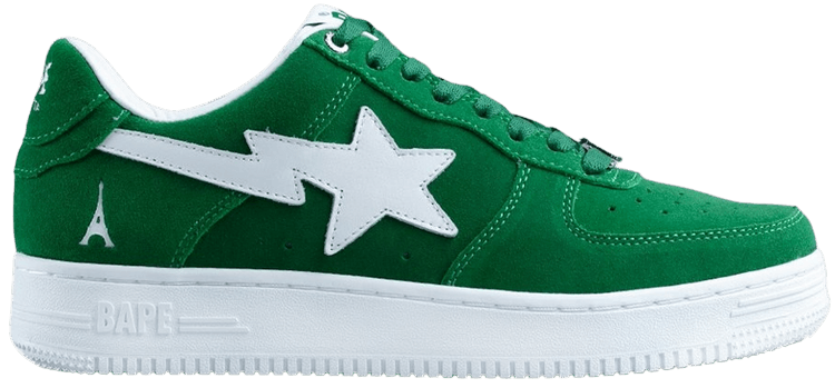 Highsnobiety x Bapesta Not In Paris Pack   Green