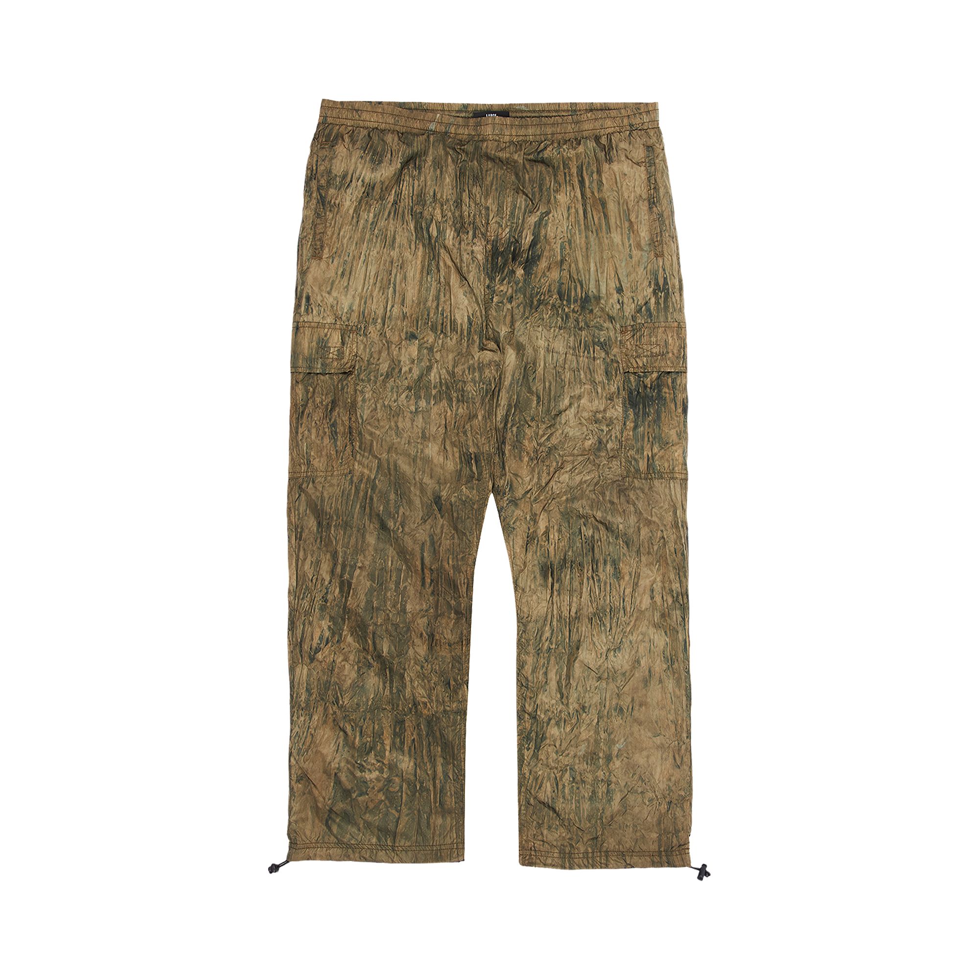 Pre-owned Pleasures Jeffery Nylon Cargo Pant 'green' | Men's Size M
