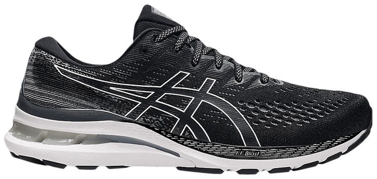 Asics Gel Kayano 28 4E Wide Black White