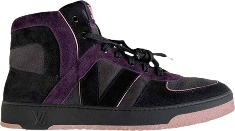 Louis Vuitton Tribe Sneaker Boot 'Patchwork - Black Purple'