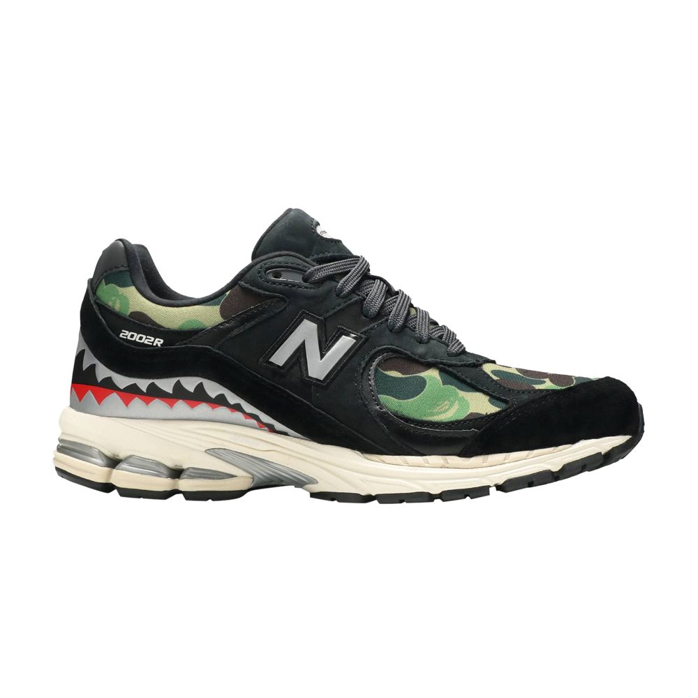 NEW BALANCE BAPE X 2002R 'APES TOGETHER STRONG - BLACK CAMO'