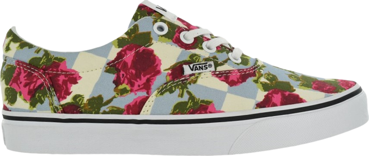 Wmns Doheny 'Checkerboard Floral - Blue'