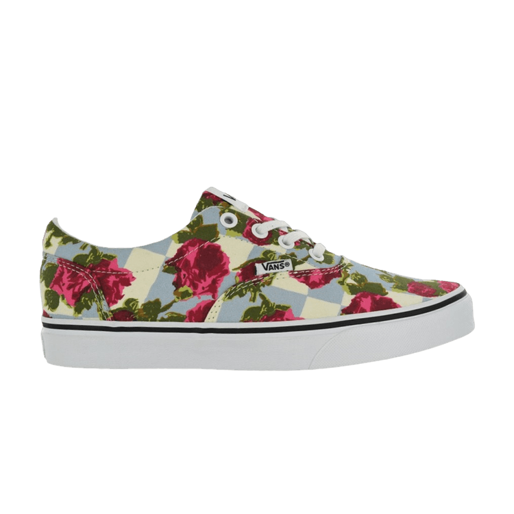 Buy Wmns Doheny 'Checkerboard Floral - Blue' - VN0A3MVZXOA