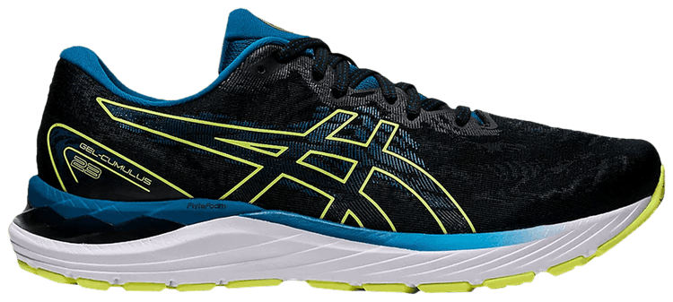 Asics Gel Cumulus 23 Black Glow Yellow