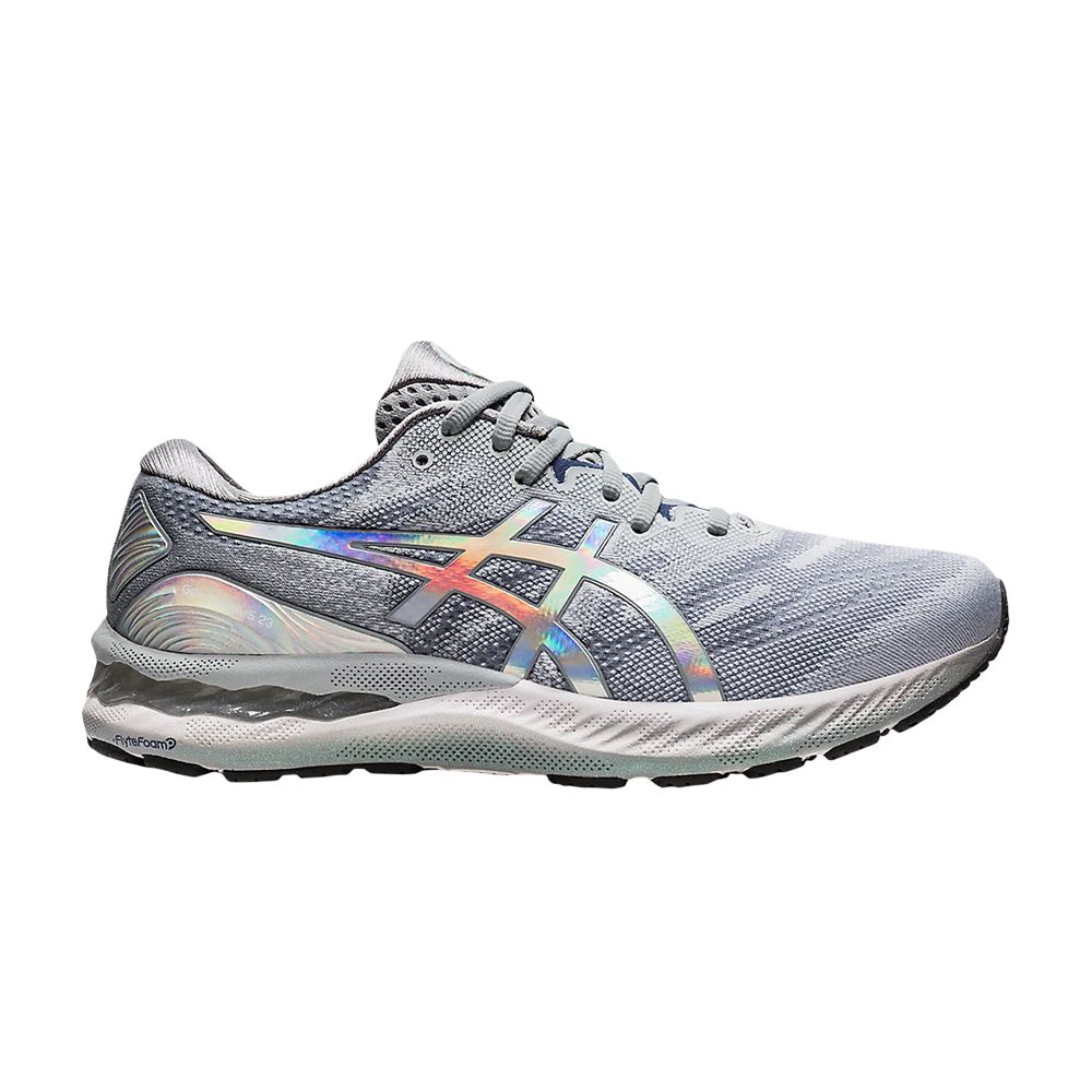 Pre-owned Asics Gel Nimbus 23 'platinum' In Grey