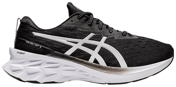 Asics Wmns Novablast 2 Black Pure Silver