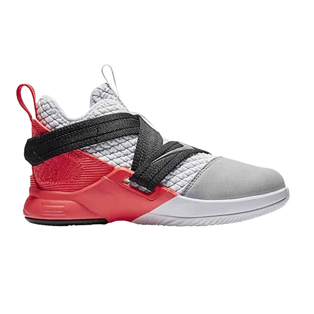 Nike Lebron Soldier 12 SFG PS 'White Flash Crimson' | Red | Kid's Size 6 - AO2912-102
