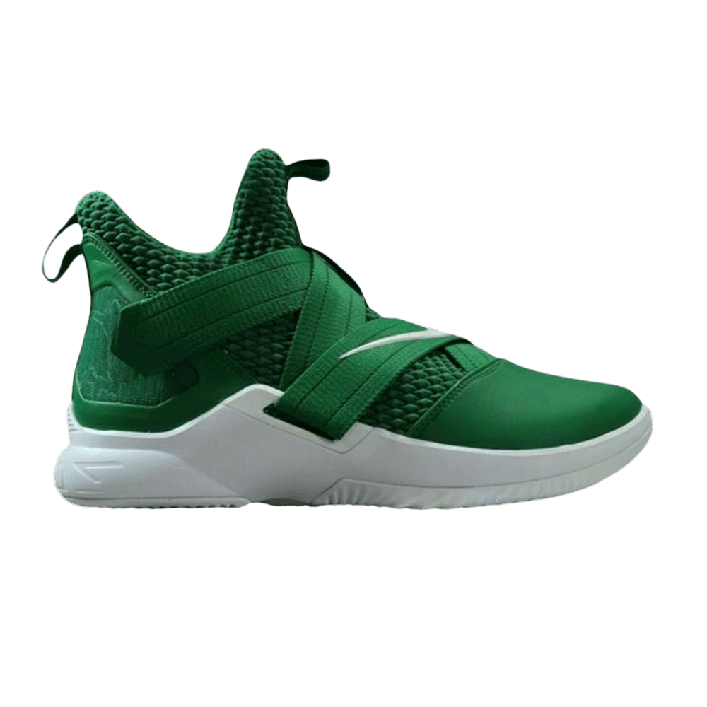 lebron soldier 12 green and white