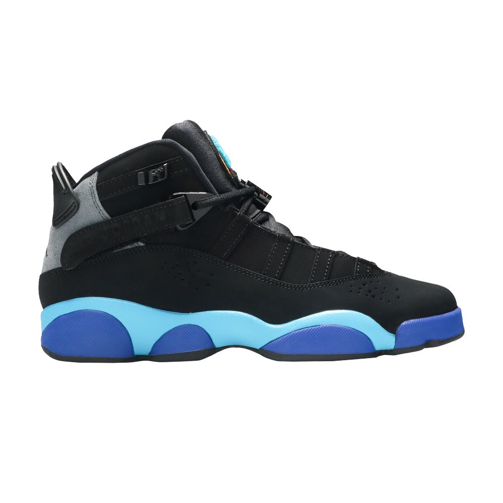 Jordan 6 Rings GS 'Aqua' | Black | Kid's Size 7