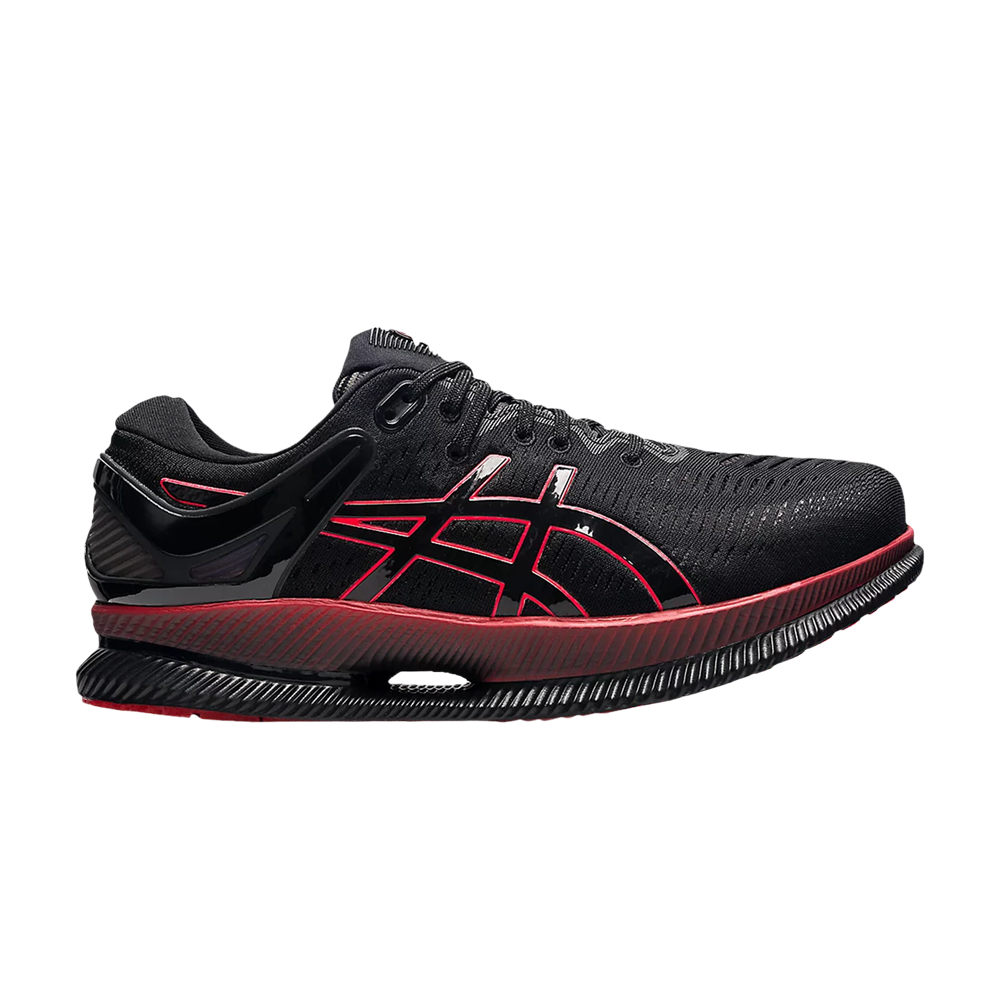 Pre-owned Asics Metaride 'black Electric Red'