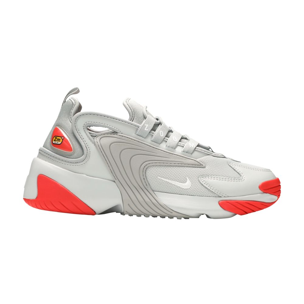 Pre-owned Nike Wmns Zoom 2k 'grey Track Red' | Women's Size 8.5