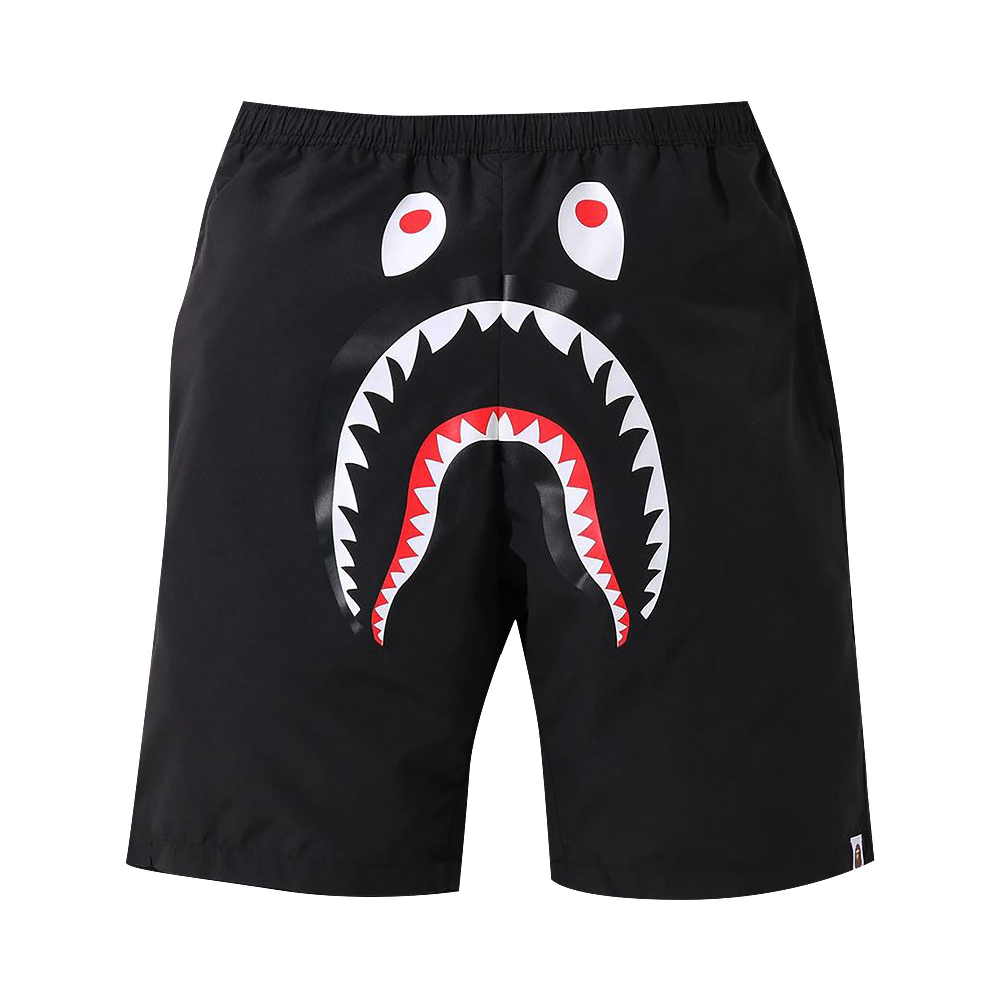 BAPE Shark Beach Shorts 'Black' | Men's Size L