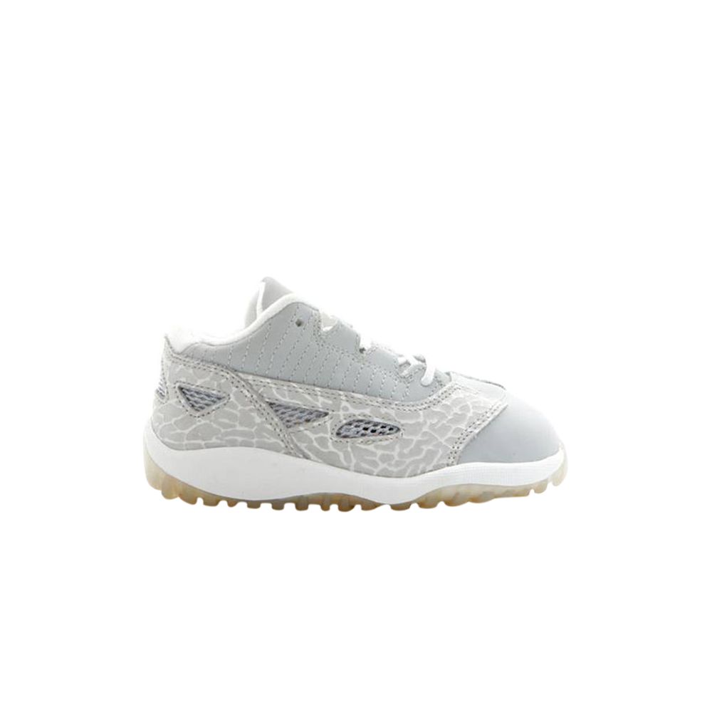 Pre-owned Air Jordan 11 Retro Low Td 'silver Zest' | Infant Size 10