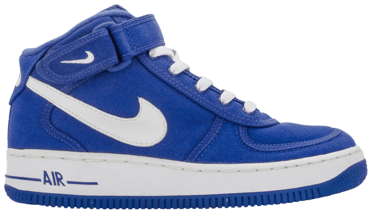 Nike Air Force 1 Mid Canvas Gs